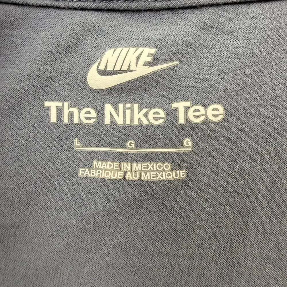 Nike Men's Sportswear Just Do It Graphic T-Shirt Blue